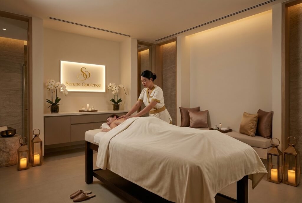 Spa treatment room Lotus Massage Bahrain Juffair