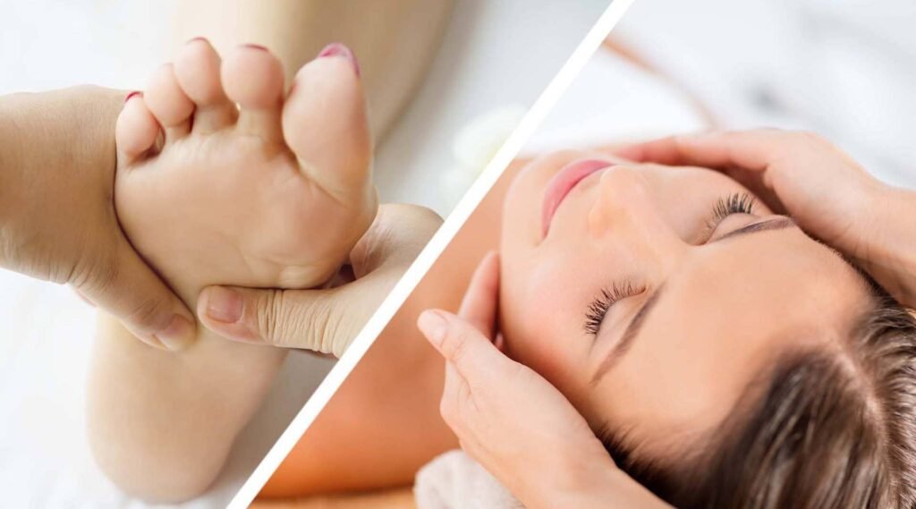 Foot Massage & Reflexology vs Head Massage Comparison